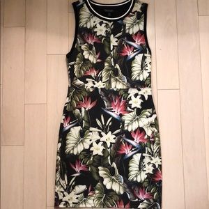 Topshop tropical bodycon